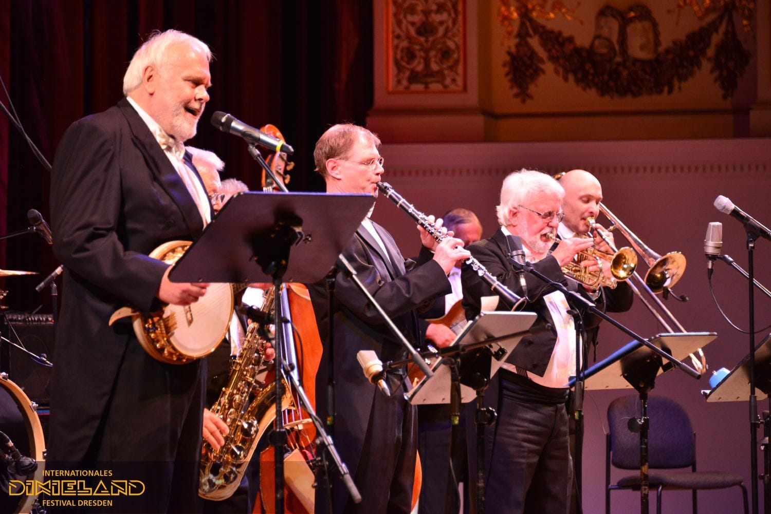 45. INTERNATIONALES DIXIELAND FESTIVAL 2015 – »Jazz-Gala« in der Semperoper Dresden mit Gunther Emmerlich und der Semper-House-Band