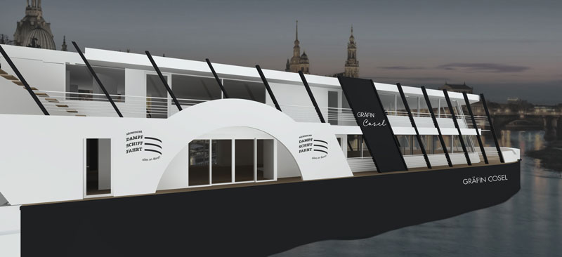 MS "Gräfin Cosel – Aussenansicht