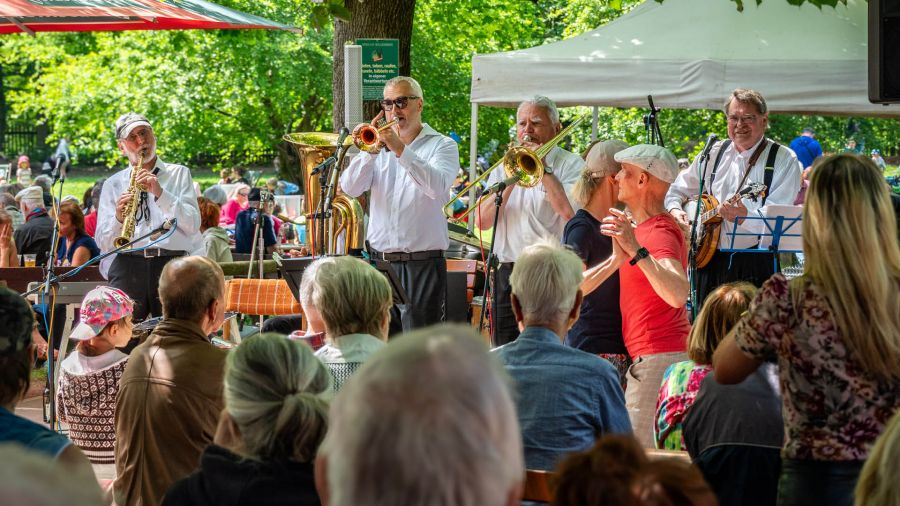 Heide-Dixieland, Biergarten Hofewiese, 